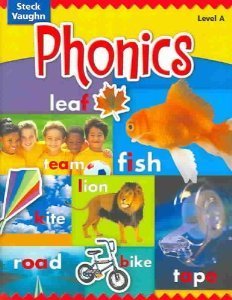 Stock image for Steck-Vaughn Phonics: Workbook Level A for sale by SecondSale