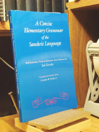 Beispielbild fr A Concise Elementary Grammar of the Sanskrit Language zum Verkauf von ThriftBooks-Dallas