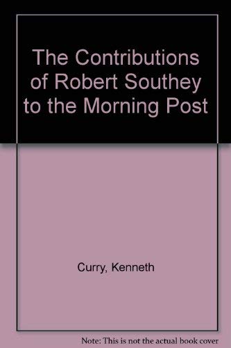 Stock image for Contributions Of Robert Southey for sale by Dunaway Books