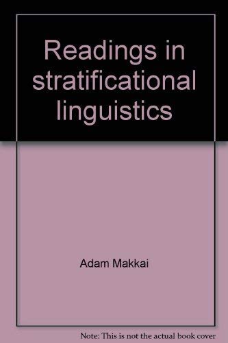 Beispielbild fr Readings in stratificational linguistics zum Verkauf von Better World Books