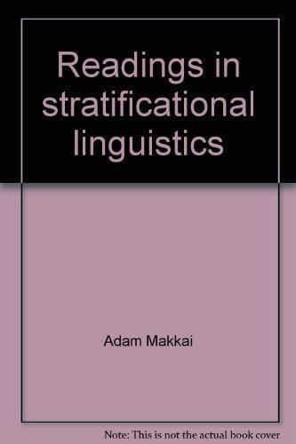 Imagen de archivo de Readings in stratificational linguistics a la venta por Better World Books