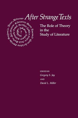 9780817302245: After Strange Texts: The Role of Theory in the Study of Literature