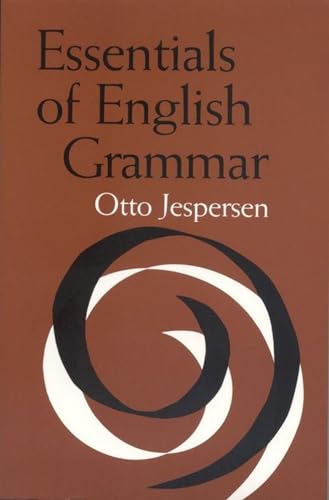 Stock image for Essentials of English Grammar (Alabama Linguistic & Philological Ser: V) for sale by Midtown Scholar Bookstore