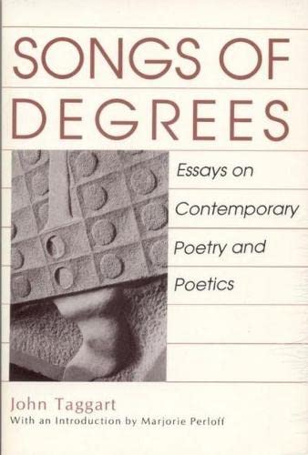 9780817307134: Songs of Degrees: Essays on Contemporary Poetry and Poetics