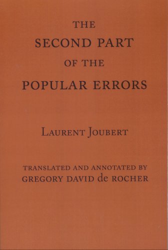 9780817307585: The Second Part of the Popular Errors