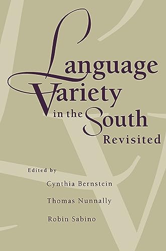 9780817308827: Language Variety in the South Revisited