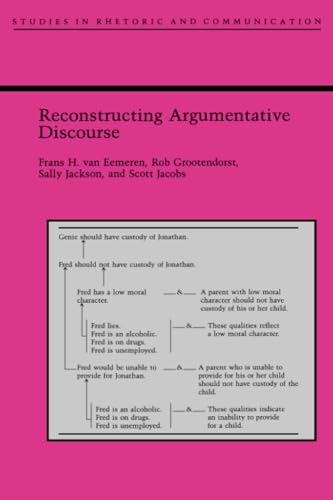 Stock image for Reconstructing Argumentative Discourse (Studies Rhetoric & Communicati) for sale by HPB-Red