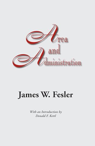 Area and Administration (9780817355067) by Fesler, James W.