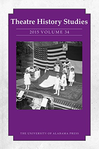 9780817371098: Theatre History Studies 2015: Volume 34
