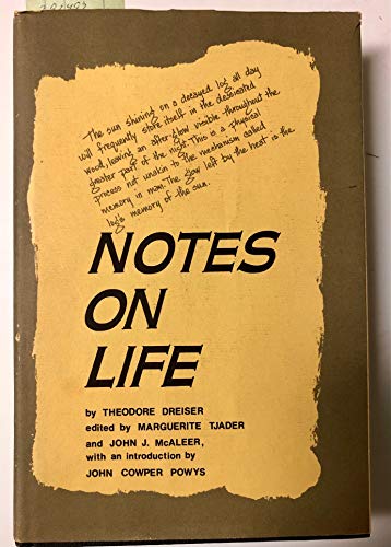 9780817385804: Notes on life