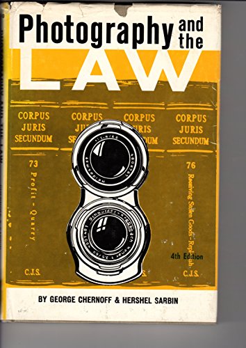 Stock image for Photography and the law for sale by Wonder Book