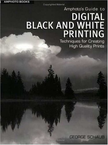 Stock image for Amphoto's Guide to Digital Black and White Printing: Techniques for Creating High Quality Prints for sale by BookHolders