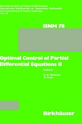 Beispielbild fr Optimal Control of Partial Differential Equations: Theory and Application (International Series of Numerical Mathematics) zum Verkauf von Bookmonger.Ltd