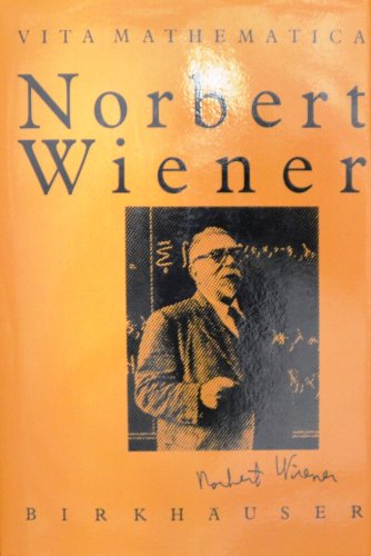 9780817622466: Norbert Wiener 1894-1964 (Vita Mathematica, Vol 5)