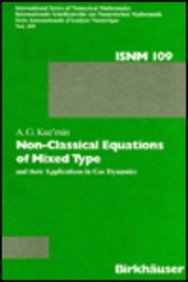9780817625733: Non-Classical Equations of Mixed Type and Their Applications in Gas Dynamics