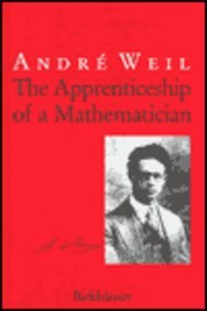 Imagen de archivo de The Apprenticeship of a Mathematician a la venta por Karen Wickliff - Books
