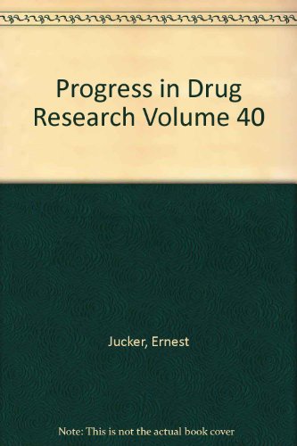 Beispielbild fr Progress in Drug Research/Fortschritte Der Arneimittelforschung zum Verkauf von Phatpocket Limited