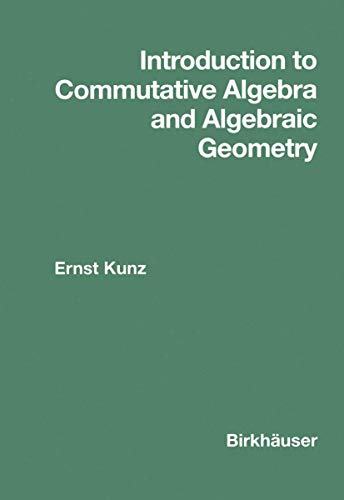 Beispielbild fr Introduction to Commutative Algebra and Algebraic Geometry zum Verkauf von Phatpocket Limited