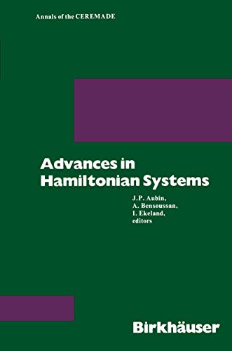 Beispielbild fr Advances in Hamiltonian Systems (Annals of Ceremade) zum Verkauf von Chiron Media