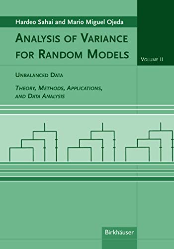 Stock image for Analysis of Variance for Random Models, Volume 2 for sale by Books Puddle