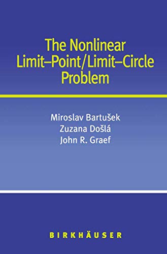 Beispielbild fr The Nonlinear Limit-Point/Limit-Circle Problem zum Verkauf von Munster & Company LLC, ABAA/ILAB