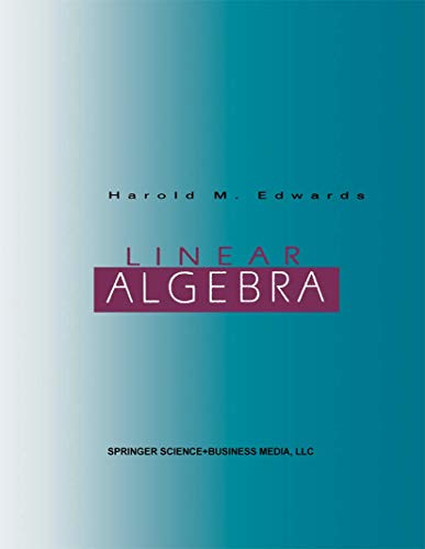 Imagen de archivo de Linear Algebra a la venta por Front Cover Books