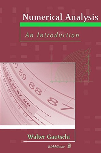 9780817638955: Numerical Analysis: An Introduction