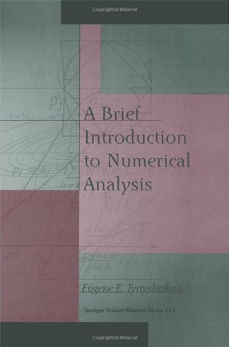 Beispielbild fr A Brief Introduction to Numerical Analysis zum Verkauf von Wonder Book