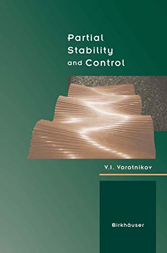 9780817639174: Partial Stability and Control