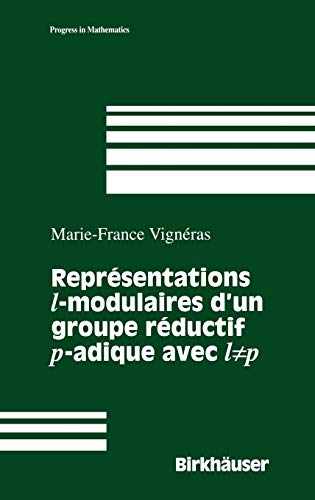 Beispielbild fr Representations modulaires des groupes reductifs p-adiques. Representations cuspidales de GL(n) zum Verkauf von Buchpark