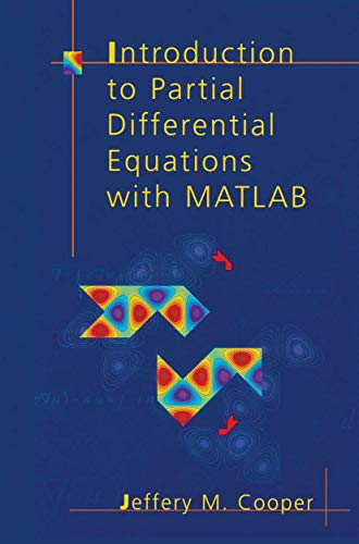 Imagen de archivo de Introduction to Partial Differential Equations with MATLAB a la venta por SecondSale
