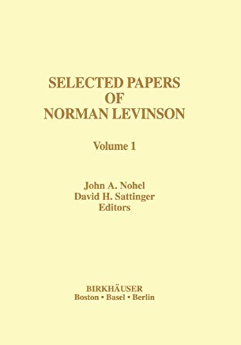 Selected Works of Norman Levinson - John Nohel