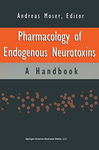 Beispielbild fr Pharmacology of Endogenous Neurotoxins zum Verkauf von Last Exit Books