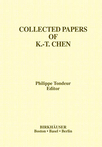 Beispielbild fr Collected Papers of K.-T. Chen zum Verkauf von Ria Christie Collections