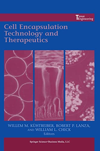 9780817640101: Cell Encapsulation Technology and Therapeutics (Tissues engineering)