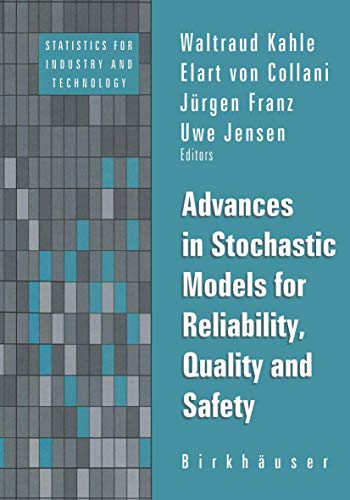 Imagen de archivo de Advances in Stochastic Models for Reliability, Quality and Safety a la venta por Ammareal