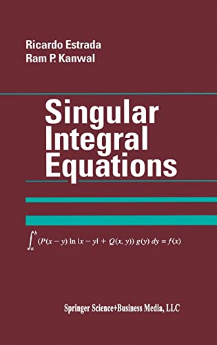 Stock image for Singular Integral Equations (Hb) for sale by Romtrade Corp.