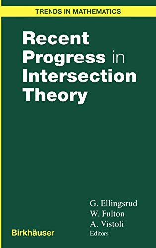 9780817641221: Recent Progress in Intersection Theory (Trends in Mathematics)