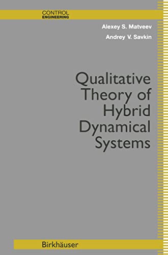 Imagen de archivo de Qualitative Theory Of Hybrid Dynamical Systems a la venta por Basi6 International