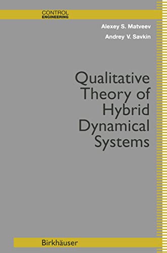 9780817641412: Qualitative Theory of Hybrid Dynamical Systems (Control Engineering)