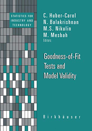 Beispielbild fr Goodness-of-Fit Tests and Model Validity (Statistics for Industry and Technology) zum Verkauf von Broad Street Books