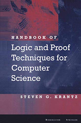 Stock image for Handbook of Logic and Proof Techniques for Computer Science for sale by Zoom Books Company