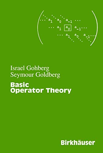 Imagen de archivo de Basic Operator Theory a la venta por THE SAINT BOOKSTORE