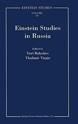 Imagen de archivo de Einstein Studies in Russia a la venta por Books Puddle