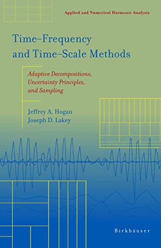 Time Frequency and Time Scale Methods: Adaptive Decompositions, Uncertainty Principles, and Sampl...