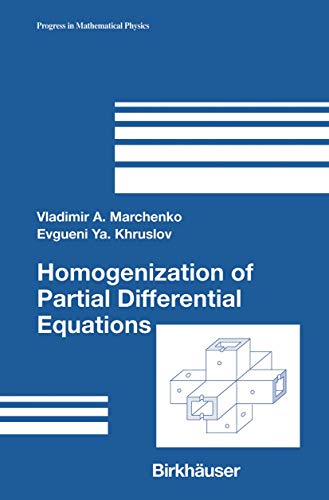 Imagen de archivo de Homogenization Of Partial Differential Equations (Progress In Mathematical Physics) a la venta por Basi6 International