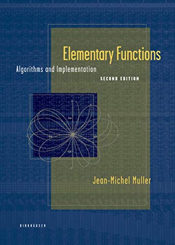 Beispielbild fr Elementary Functions : Algorithms and Implementation zum Verkauf von Better World Books