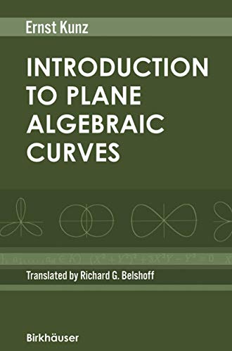 Stock image for Introduction to Plane Algebraic Curves for sale by Zubal-Books, Since 1961