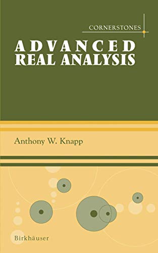 Imagen de archivo de Advanced Real Analysis a la venta por Blue Vase Books