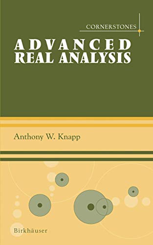 Imagen de archivo de Advanced Real Analysis a la venta por Goodwill San Antonio